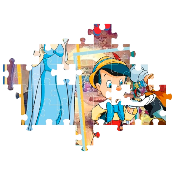 Puzzle Clementoni Пиноккио (25749) Количество деталей: 104, Рекомендуемый возраст: 6+ photo 2