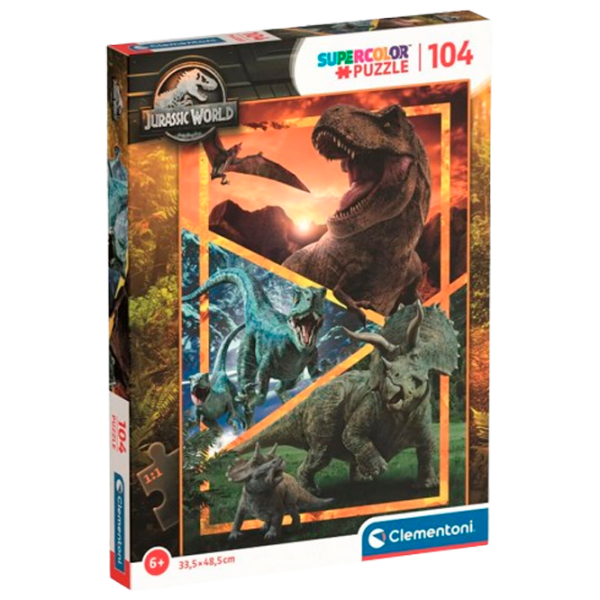 Puzzle Clementoni Jurasic World (23770) Количество деталей: 104, Рекомендуемый возраст: 6+ photo 2