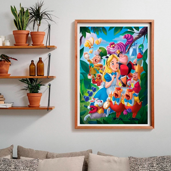 Puzzle Clementoni Alice in Wonderland (39673) Количество деталей: 1000, Рекомендуемый возраст: 10+ photo 2