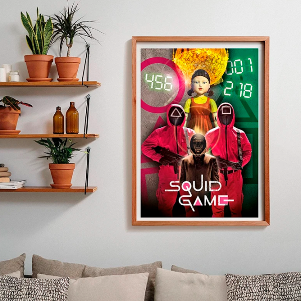 Puzzle Clementoni SQUID GAME (39693) Количество деталей: 1000, Рекомендуемый возраст: 10+ photo 3