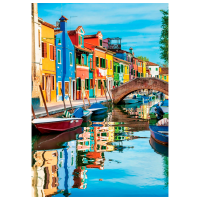 Puzzle Clementoni Burano (19023) Numărul de piese: 1000, Vârsta recomandată: 12+