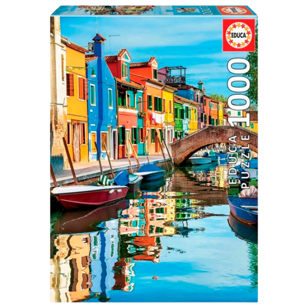 Puzzle Clementoni Burano (19023) Numărul de piese: 1000, Vârsta recomandată: 12+ photo 2