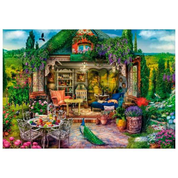 Puzzle Clementoni Wine Country Escape (39741) Количество деталей: 1000, Рекомендуемый возраст: 10+ photo 1
