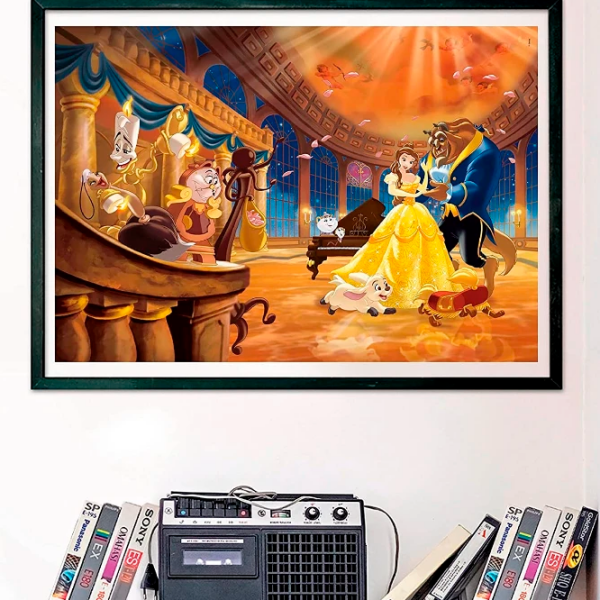 Puzzle Clementoni Beauty and the Beast (39676) Количество деталей: 1000, Рекомендуемый возраст: 10+ photo 4