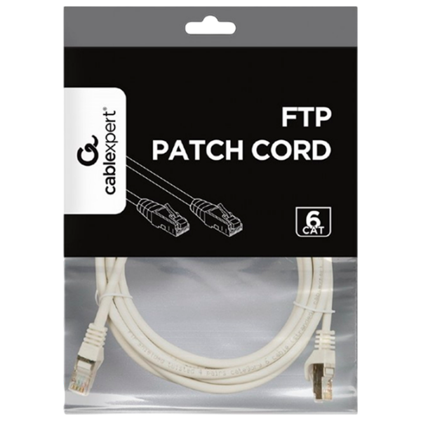 Кабель данных Cablexpert PP6-5M RJ-45 / RJ-45 Серый  photo 4