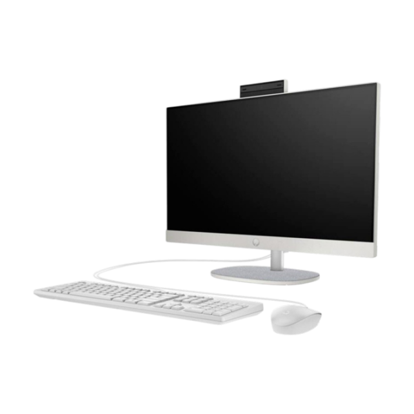 All-in-One PC HP AIO 24-cr0074ci White 23.8" Full HD IPS AMD Ryzen 5 7520U 16 GB 512 GB  photo 3