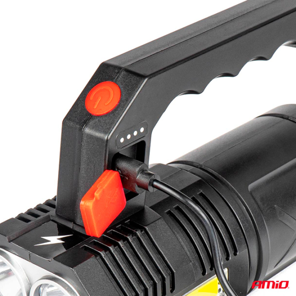 Фонарик Amio WT17 Черный  photo 5
