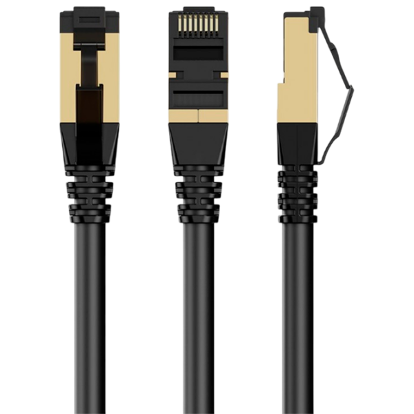Cablu de date Cablexpert PP8-LSZHCU-BK-5M RJ-45 / RJ-45 Black  photo 1