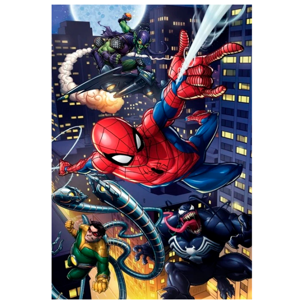 Puzzle Clementoni Spider-Man (29782) Количество деталей: 180, Рекомендуемый возраст: 7+ photo 1