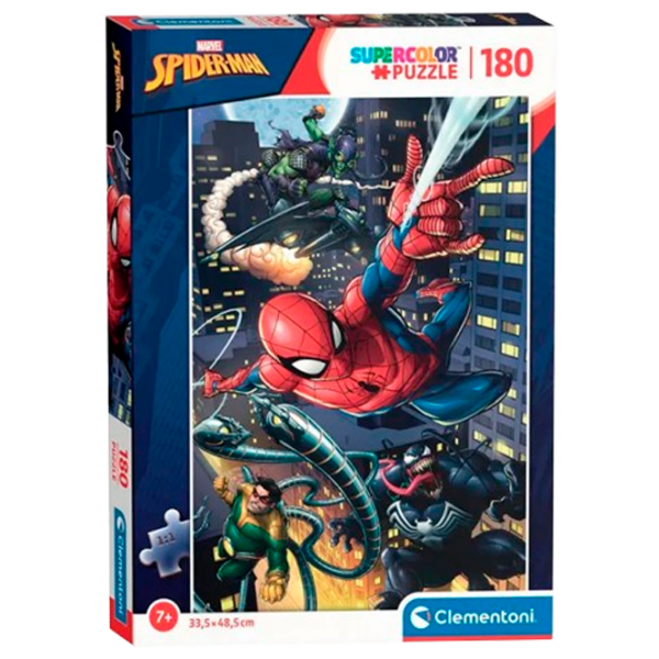 Puzzle Clementoni Spider-Man (29782) Количество деталей: 180, Рекомендуемый возраст: 7+ photo 2