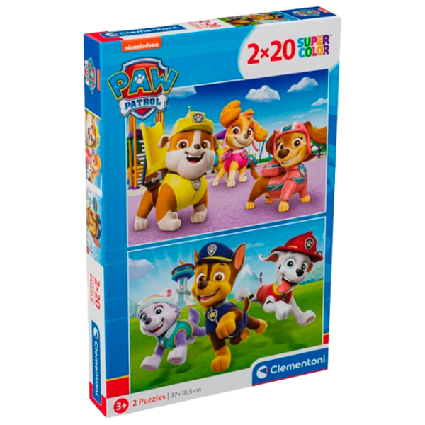Puzzle Clementoni Paw Patrol (24800) Количество деталей: 40, Рекомендуемый возраст: 7+ photo 1