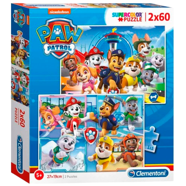 Puzzle Clementoni Paw Patrol (21621) Количество деталей: 120, Рекомендуемый возраст: 7+ photo 1