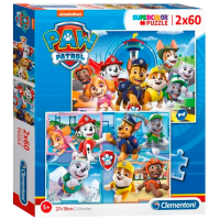 Puzzle Clementoni Paw Patrol (21621) Количество деталей: 120, Рекомендуемый возраст: 7+