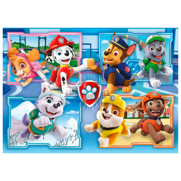 Puzzle Clementoni Paw Patrol (21621) Количество деталей: 120, Рекомендуемый возраст: 7+ photo 2
