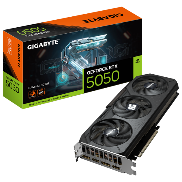Placă video Gigabyte GeForce RTX 5050 GAMING OC 8 GB PCI Express x16 5.0 photo 10