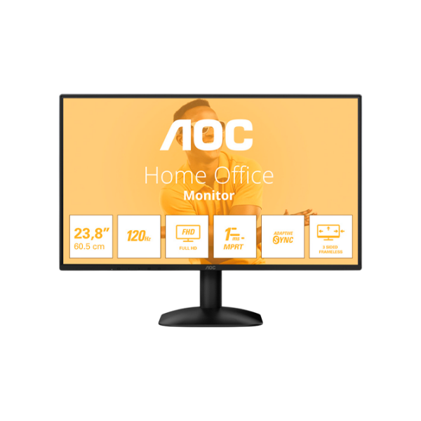 Монитор AOC 24B31H Черный 23.8" Full HD IPS WLED photo 1