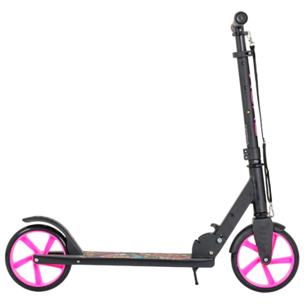 Детский двухколёсный самокат Moni Flurry (MT.223418) Розовый 8 лет, 100 кг, Полиуретановые photo 3