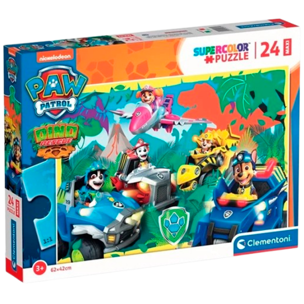 Puzzle Clementoni Paw Patrol (24235) Количество деталей: 24, Рекомендуемый возраст: 3+ photo 1