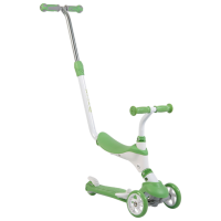 Trotinetă pentru copii cu trei roți Moni Tristar (MT.124652) Green 3 ani, 50 kg, Din PU