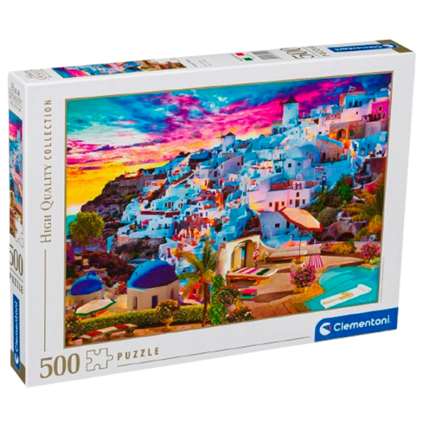 Puzzle Clementoni Greece View (35149) Количество деталей: 500, Рекомендуемый возраст: 2+ photo 1