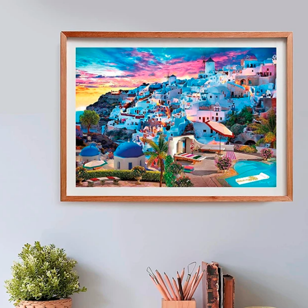 Puzzle Clementoni Greece View (35149) Количество деталей: 500, Рекомендуемый возраст: 2+ photo 3