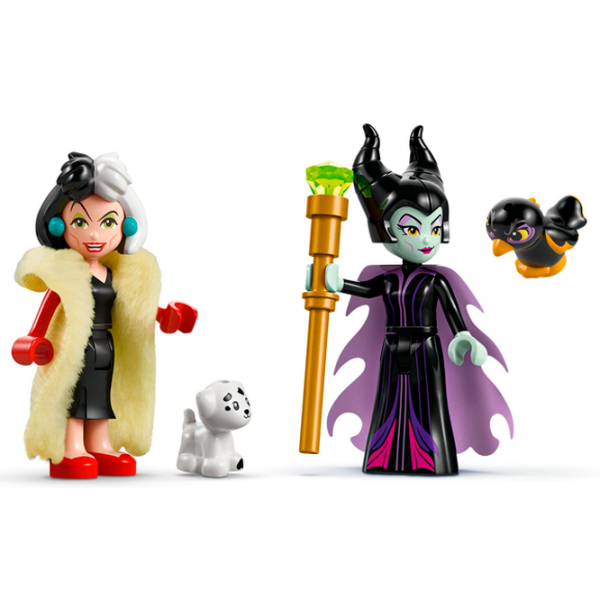 Constructor LEGO Maleficent's And Cruella De Vil's Dresses Black Numărul de piese 524, 9+ photo 3