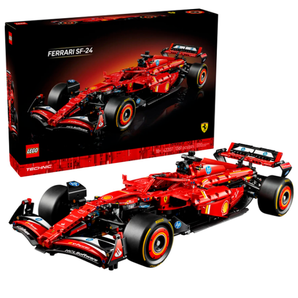 Конструктор LEGO Ferrari SF-24 Красный Количество деталей 1361, 18+ photo 3