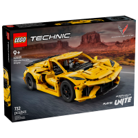 Constructor LEGO Chevrolet Corvette Stingray Yellow Numărul de piese 732, 9+