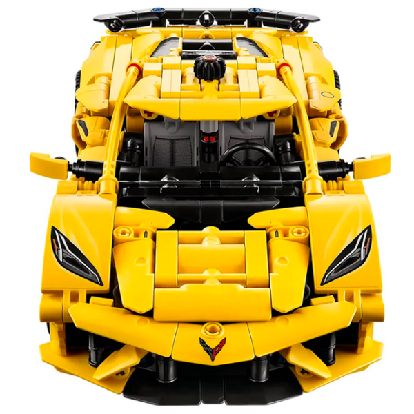 Constructor LEGO Chevrolet Corvette Stingray Yellow Numărul de piese 732, 9+ photo 2