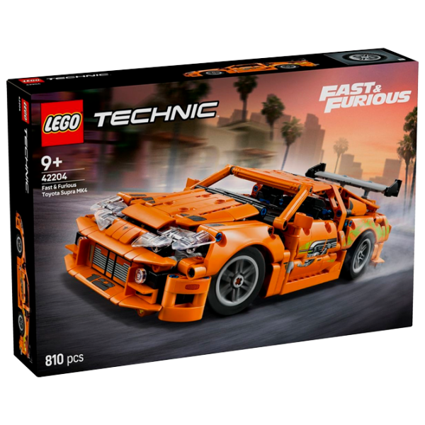 Constructor LEGO Fast & Furious Toyota Supra MK4 Orange Numărul de piese 810, 9+ photo 1