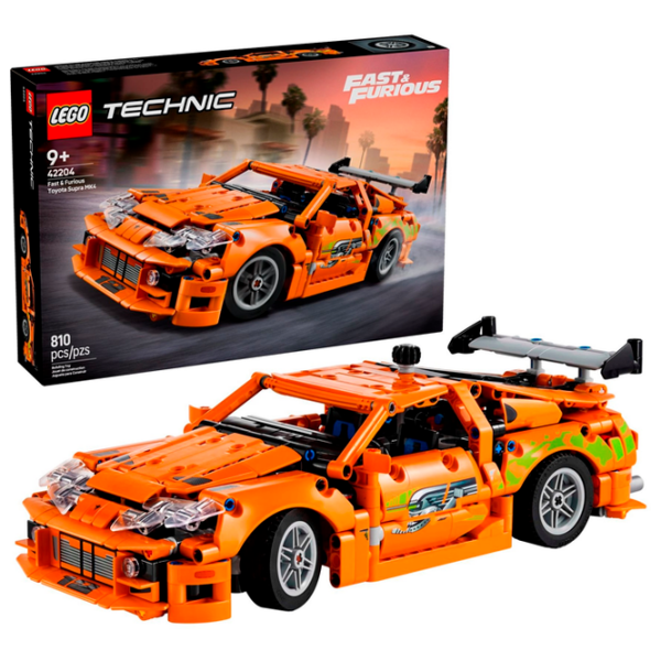 Constructor LEGO Fast & Furious Toyota Supra MK4 Orange Numărul de piese 810, 9+ photo 3