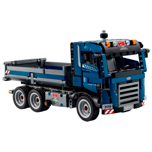 Constructor LEGO Tipping Dump Truck Blue Numărul de piese 462, 9+ photo 2