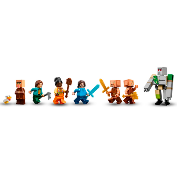 Constructor LEGO The Ghast Balloon Village Attack Multicolor Numărul de piese 555, 10+ photo 5