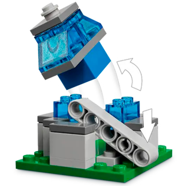 Constructor LEGO The Ghast Balloon Village Attack Multicolor Numărul de piese 555, 10+ photo 6