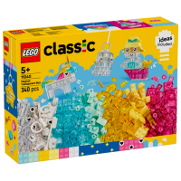 Constructor LEGO Magical Transparent Box Multicolor Numărul de piese 340, 5+