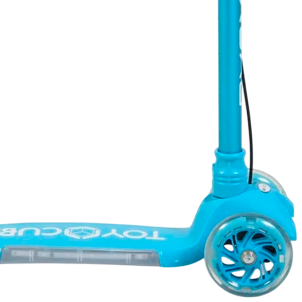 Trotinetă pentru copii cu trei roți Moni Toy Cube (MT.124650) Blue 3 ani, 50 kg, Din PU photo 5