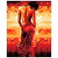 Pictură pe numere PRC Senzualitate 04038 50 x 40 cm, Pânză