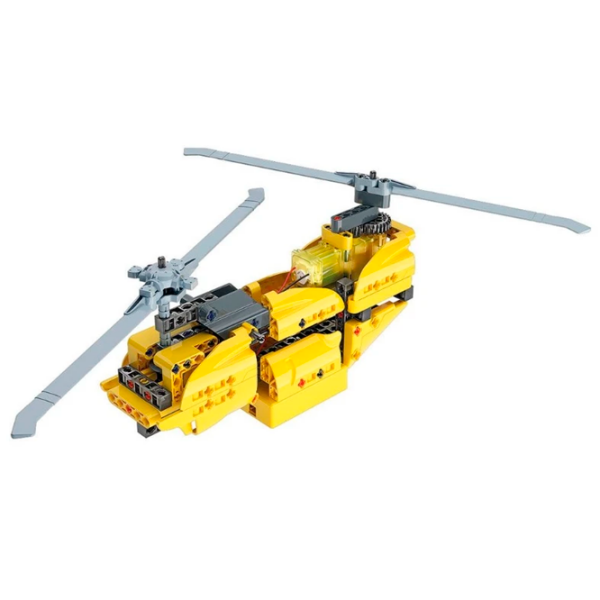 Constructor Clementoni Mountain Rescue Helicopter Yellow Numărul de piese 250, 8+ photo 5