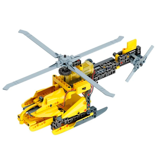 Constructor Clementoni Mountain Rescue Helicopter Yellow Numărul de piese 250, 8+ photo 6