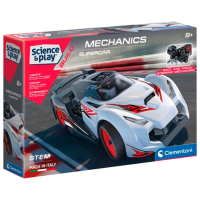 Constructor Clementoni Racing Cars Gray Numărul de piese 100, 8+