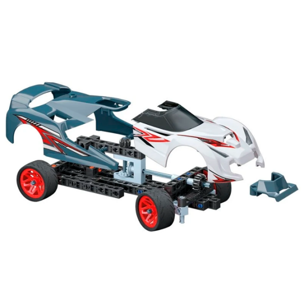 Constructor Clementoni Racing Cars Gray Numărul de piese 100, 8+ photo 4