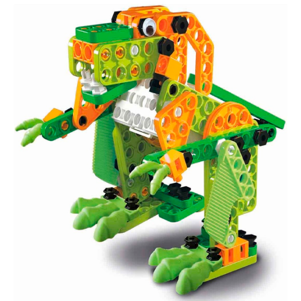 Constructor Clementoni Moving Dinosaurs Multicolor Numărul de piese 130, 6+ photo 3