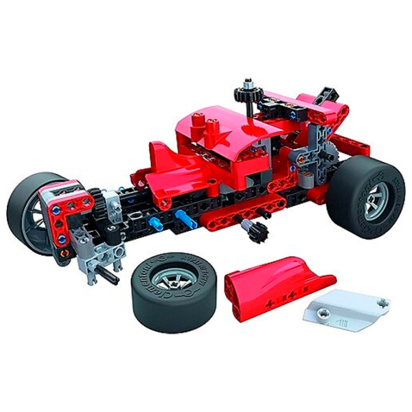 Constructor Clementoni Racing Cars Red Numărul de piese 350, 8+ photo 3