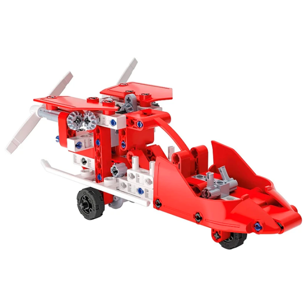 Конструктор Clementoni Firefighting Helicopter Красный Количество деталей 160, 8+ photo 2