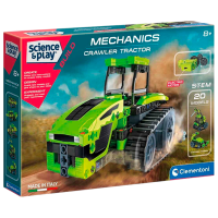 Constructor Clementoni Crawler Tractor Green Numărul de piese 250, 8+