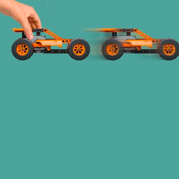 Constructor Clementoni Buggy & Quad Orange Numărul de piese 100, 8+ photo 4