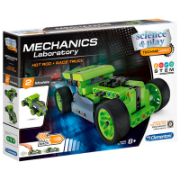 Constructor Clementoni Hot Rod + Race Truck Green Numărul de piese 130, 8+