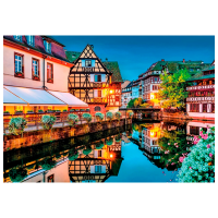 Puzzle Clementoni Strasbourg Old Town (35147) Количество деталей: 500, Рекомендуемый возраст: 14+