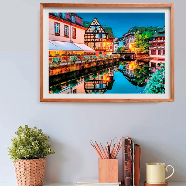 Puzzle Clementoni Strasbourg Old Town (35147) Количество деталей: 500, Рекомендуемый возраст: 14+ photo 4