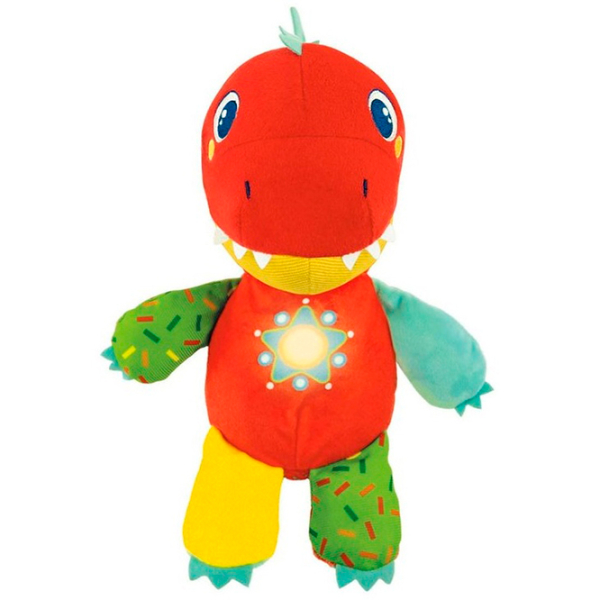 Jucărie moale Clementoni Animals My Little Dino 17847 Red  photo 2
